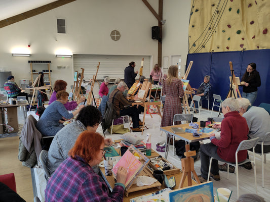 Creating in His Presence. Christian artists practical retreat. 15th-17th May 2026.