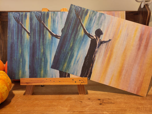 Wait On The Lord- Psalm 27, A4 signed print FREE POSTAGE