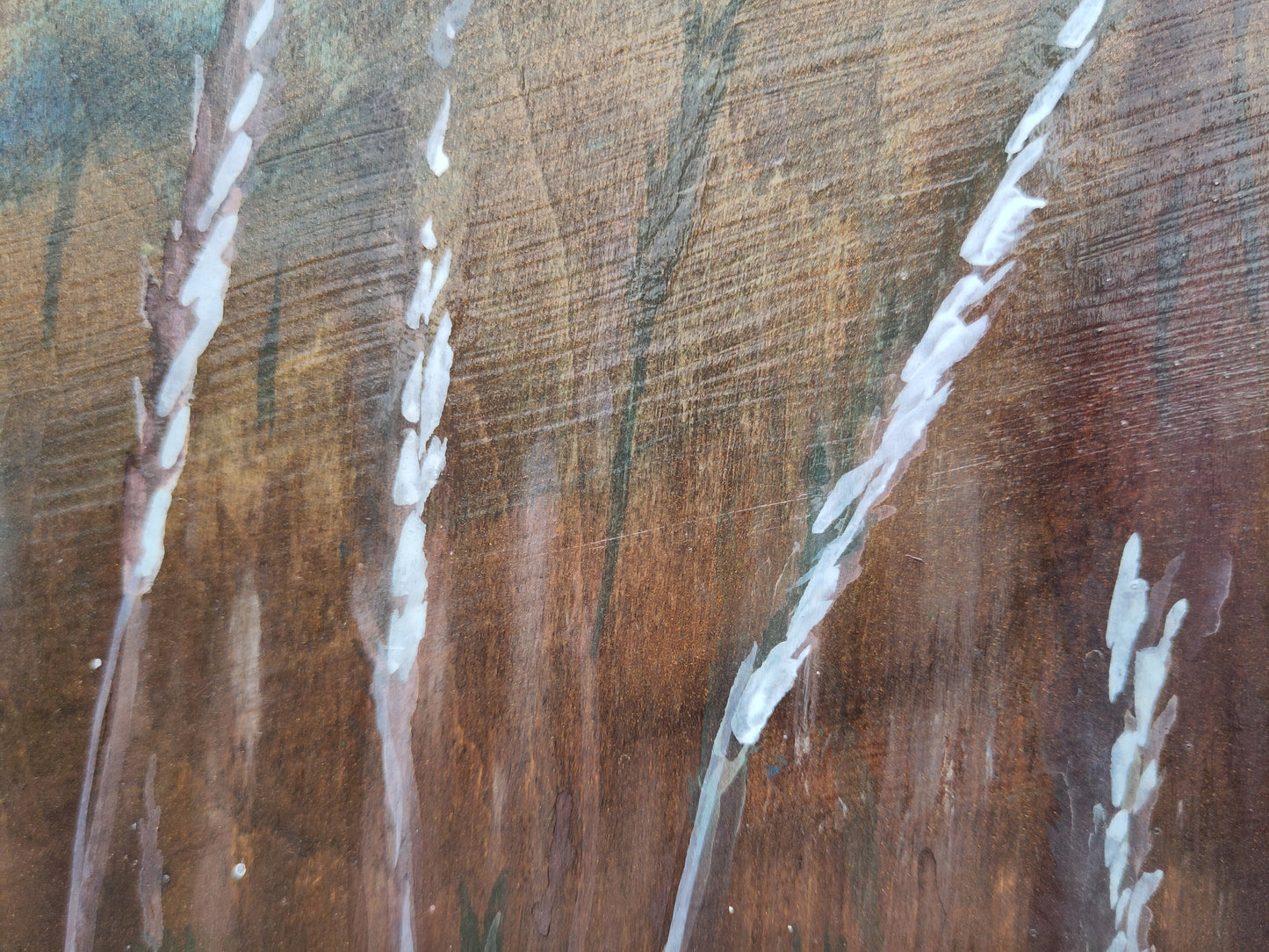 Take some rest. A3 wooden panel