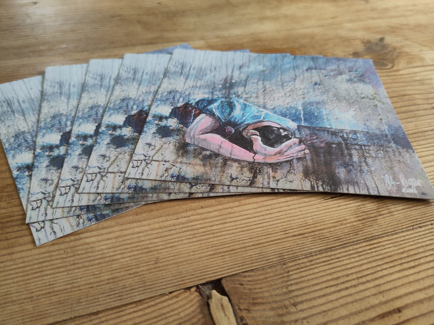 Packs of 5 prayer cards- 'You are my portion.'