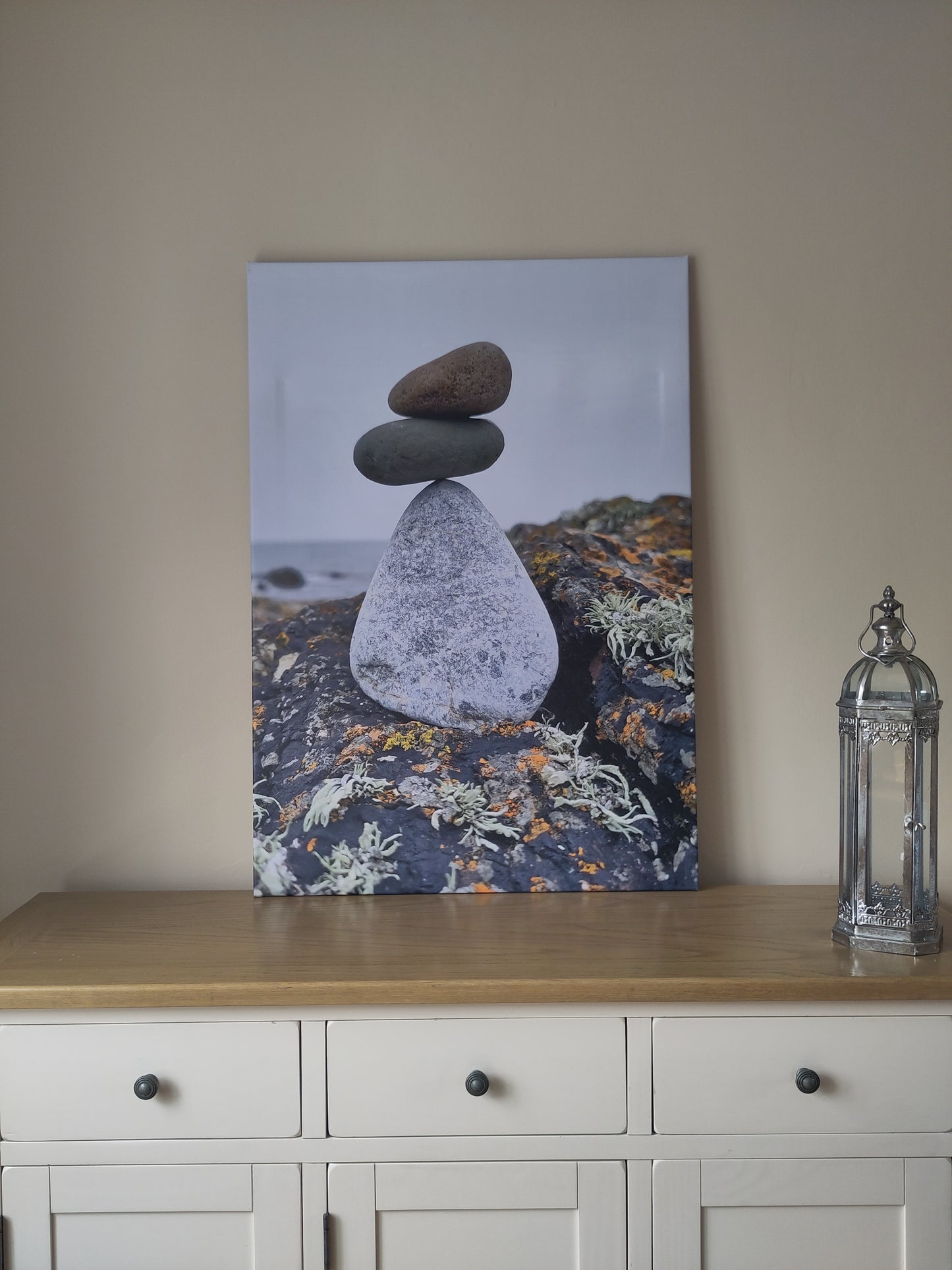 Strength in Threes. Land ART Canvas Print