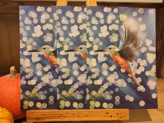 The King Fisher, A5 print