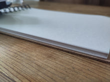 Watercolour paints and pad.