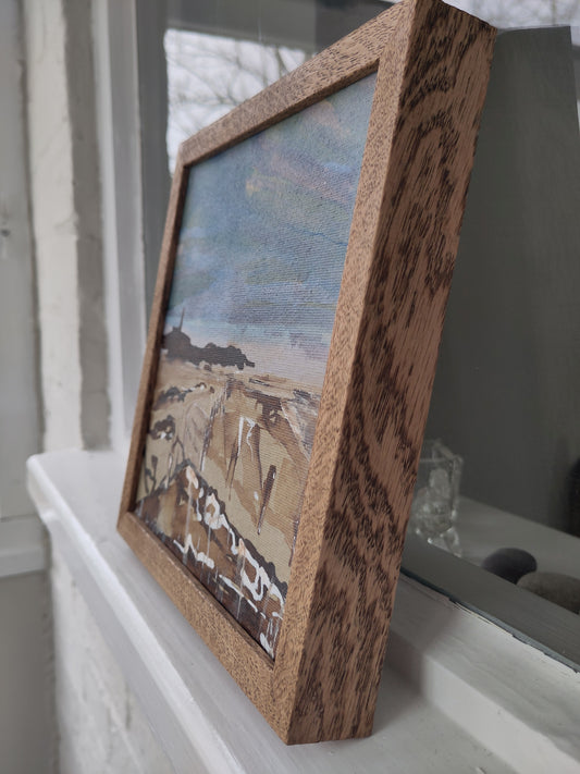 Looking towards the lighthouse- framed original painting or choose limited edition (only 10 in print) below.