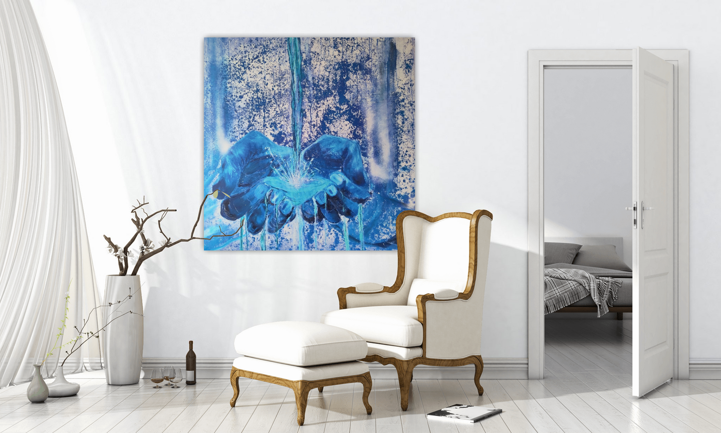 The Work Of Our Hands- Canvas Print