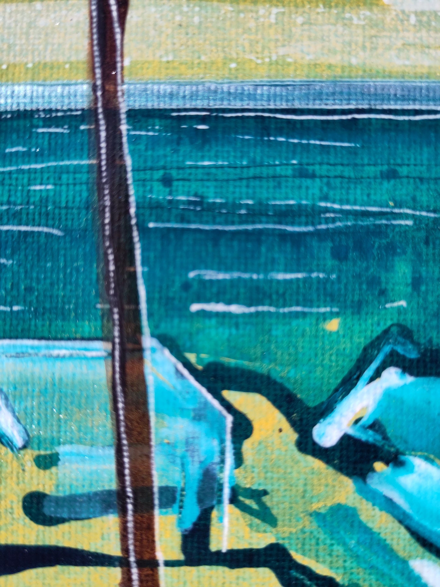 Three Grasses, framed original painting or choose limited edition (only 10 in print) below.
