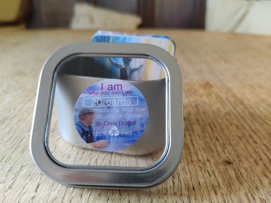 'I am who you say I am.' 20 unique cards with uplifting declarations.