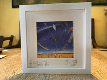 'He brought me out into a spacious place.'- small frame 8 by 8 inch