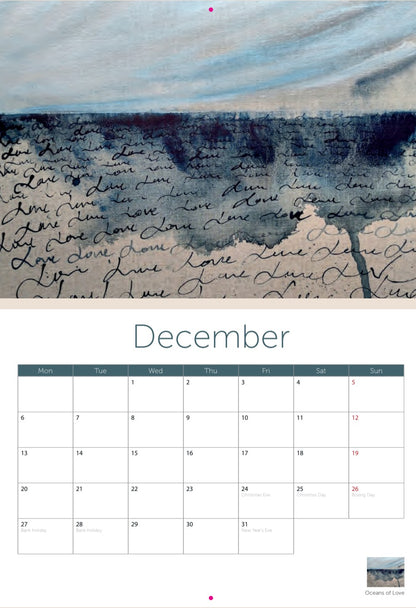 Chris Duffett ART- 2027 calendar. Paintings from a Chaplain off grid. 
12 paintings while serving as chaplain off grid