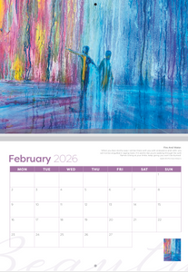 Beauty from ashes- Chris Duffett Art Calendar 2026- pre order