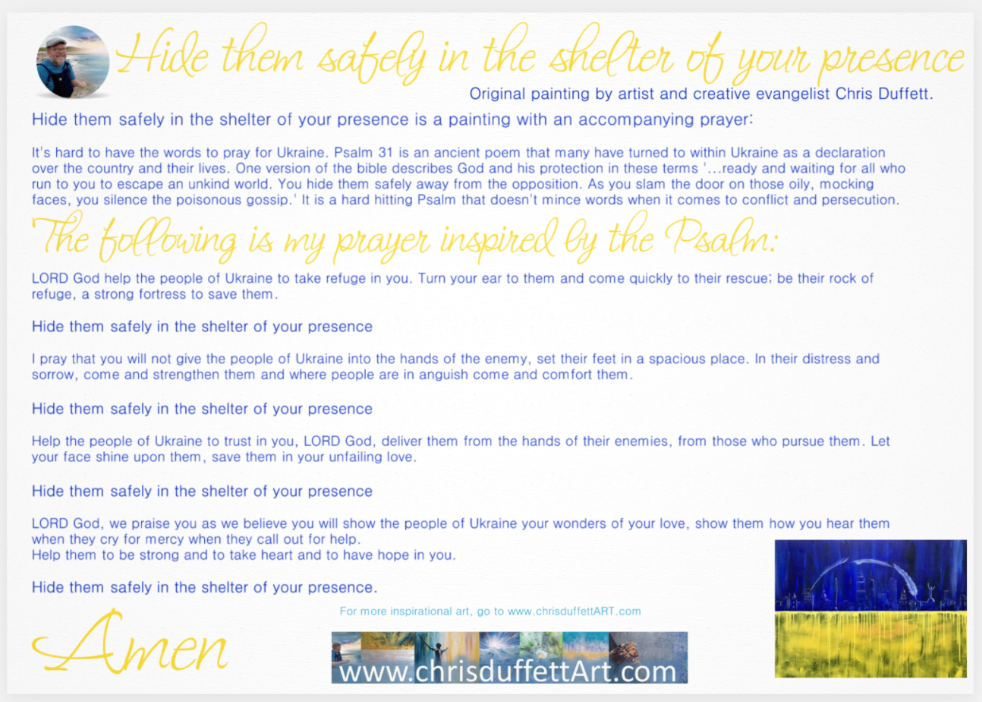 Hide them safely in the shelter of your presence