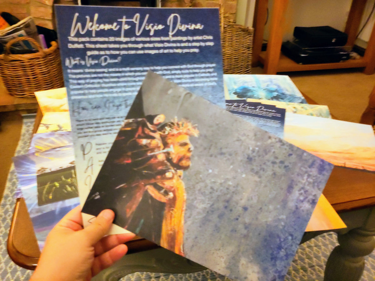 Visio Divina pack of 20 pictures and 10 A4 guides