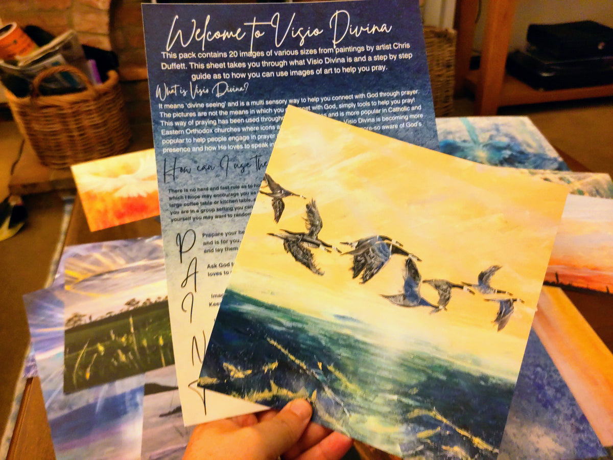 Visio Divina pack of 20 pictures and 10 A4 guides