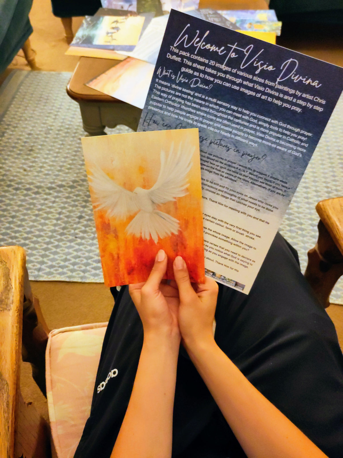 Visio Divina pack of 20 pictures and 10 A4 guides