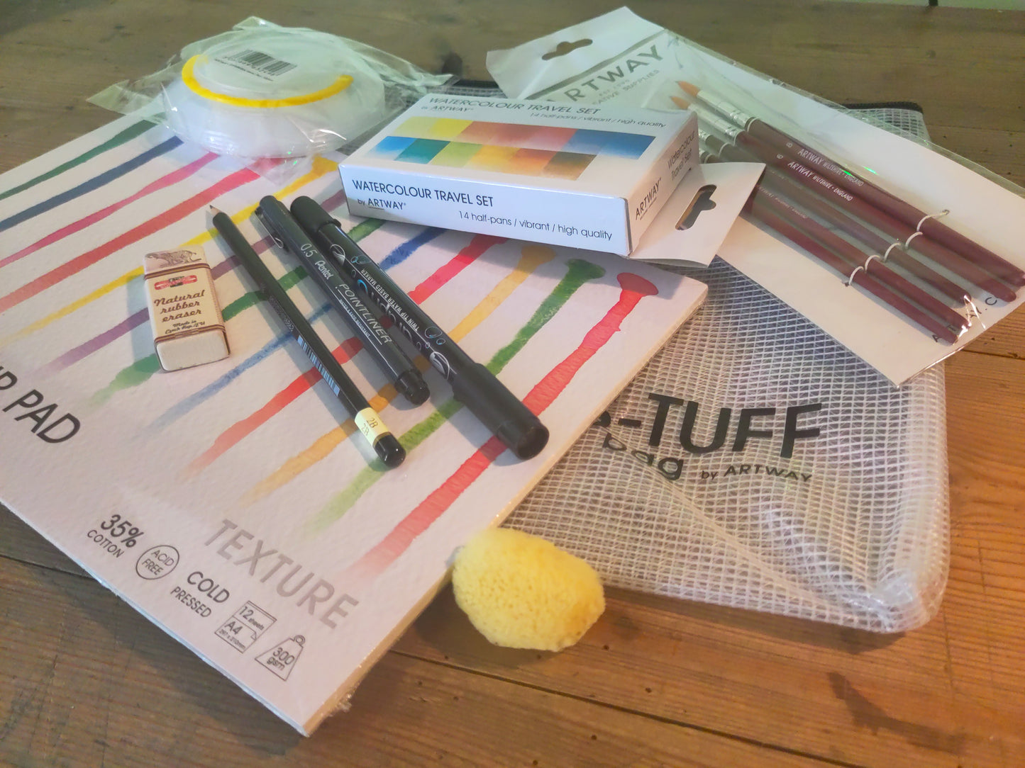 The Big Kit. Watercolour Art Kit by Artway