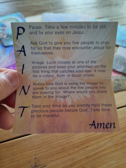 Little Tins of Prayer Cards with Visio Divina Guide