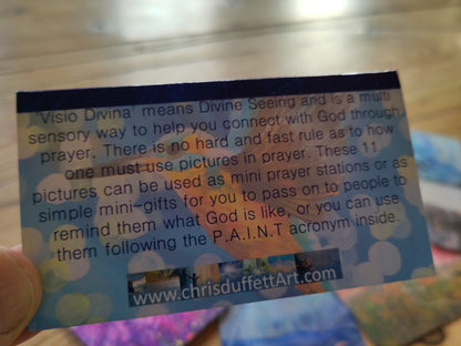 Little Tins of Prayer Cards with Visio Divina Guide