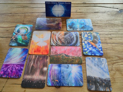 Little Tins of Prayer Cards with Visio Divina Guide