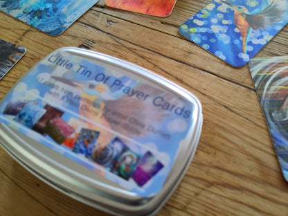 Little Tins of Prayer Cards with Visio Divina Guide