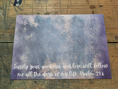 Postcards: The Colours of Psalm 23