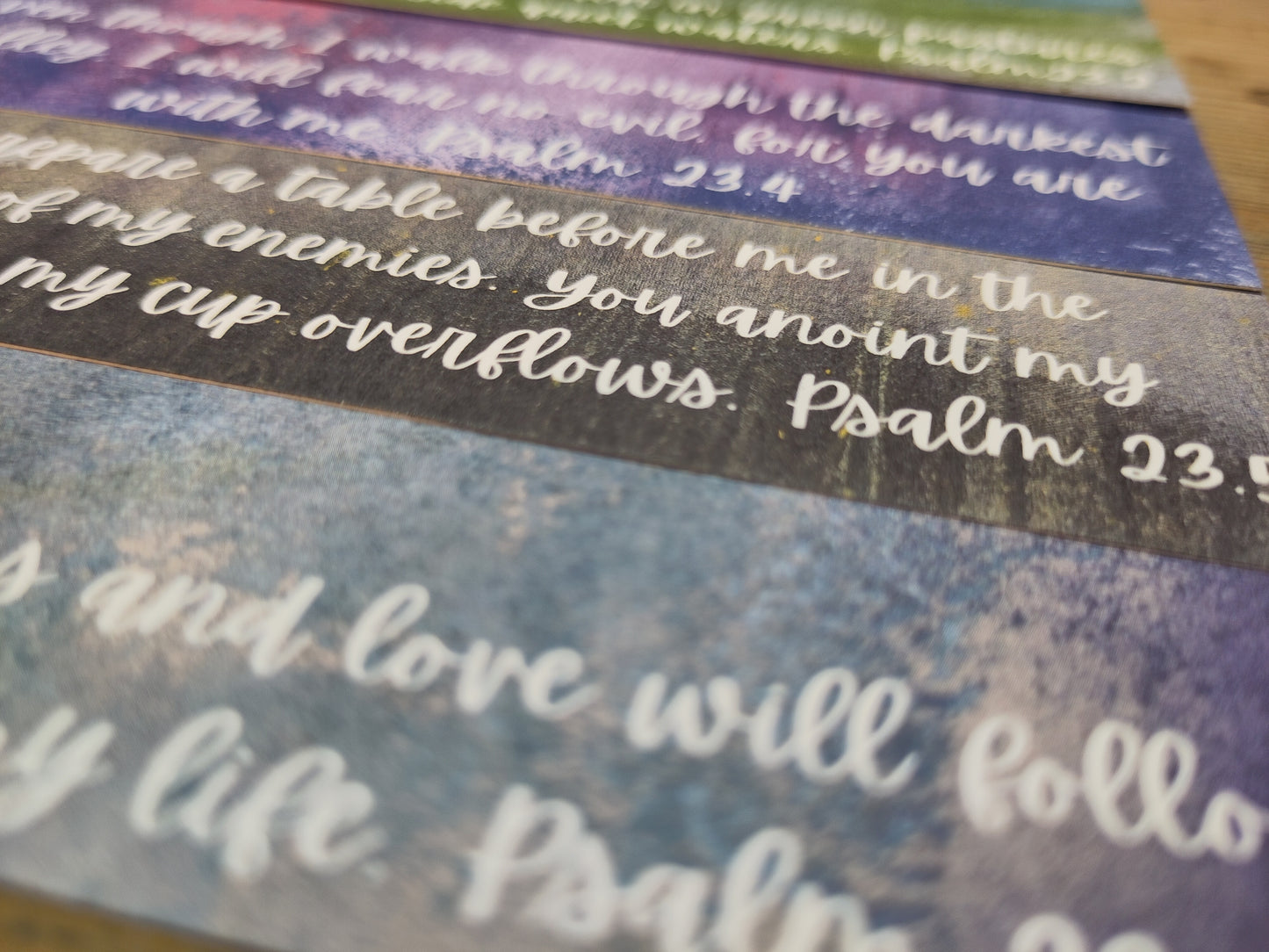 Postcards: The Colours of Psalm 23