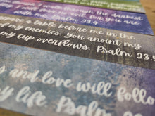 The Colours of Psalm 23 A6 postcard prints