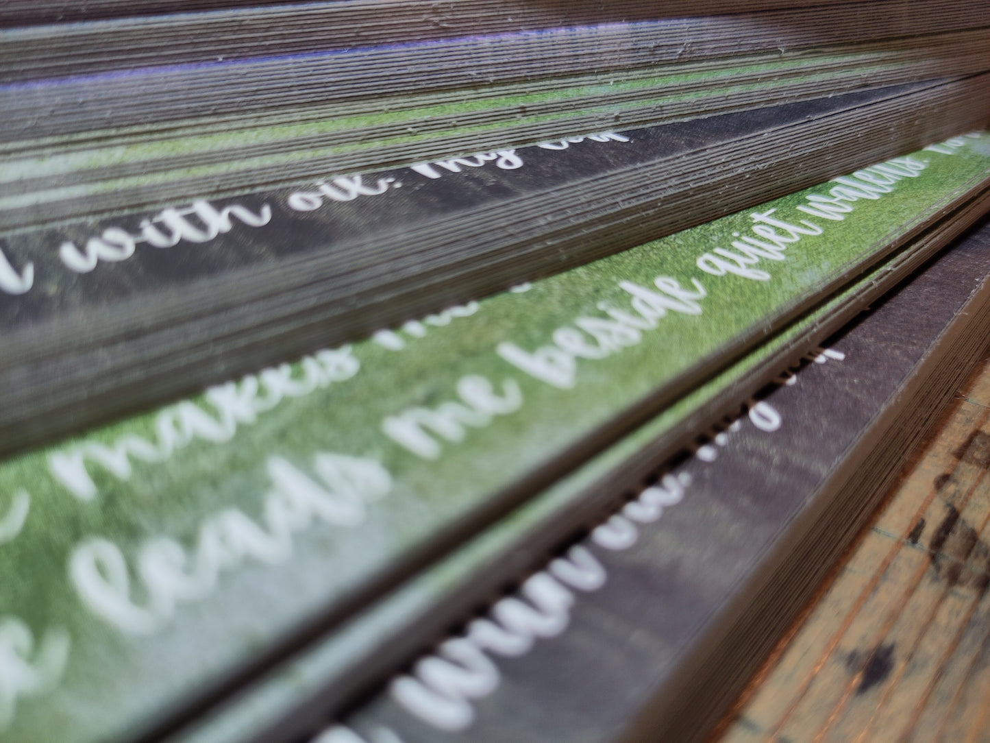 Postcards: The Colours of Psalm 23