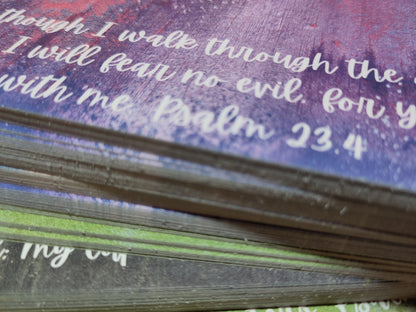 Postcards: The Colours of Psalm 23