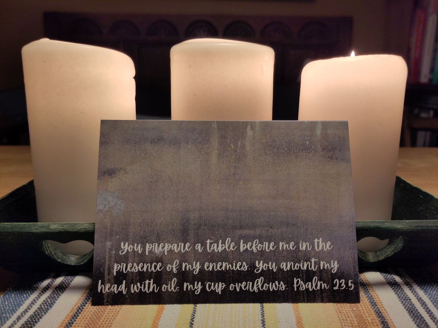 Postcards: The Colours of Psalm 23