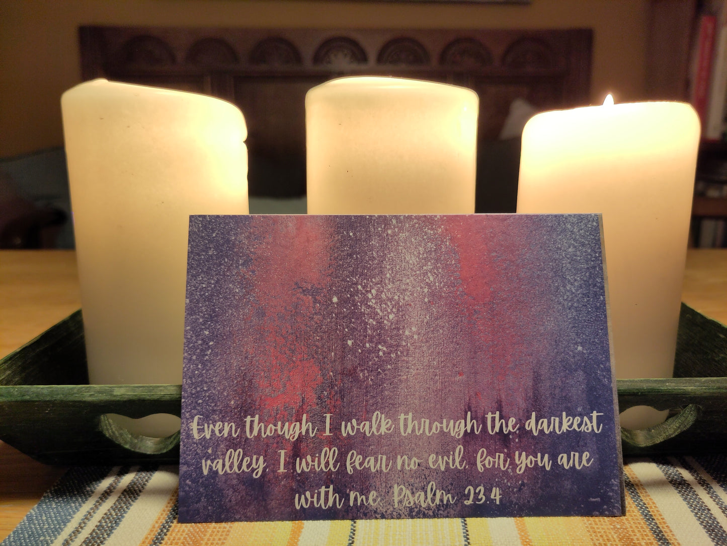 Postcards: The Colours of Psalm 23