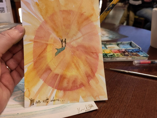 Practical prophetic ART Training day FRIDAY 24th April 2026. Lighthouse Cafe, Great Gransden, Cambs. NB. Please note this is a new date (original date was the 18th April)