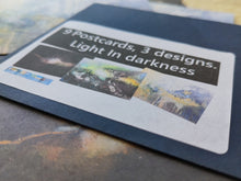 Load image into Gallery viewer, Light in Darkness postcards