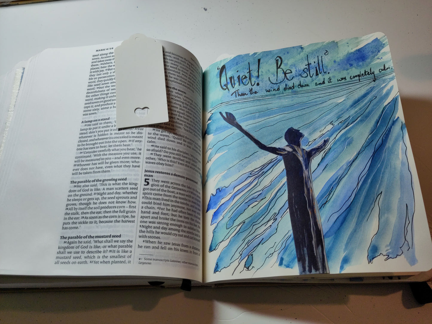 Bible Journaling and Journaling workshop day.