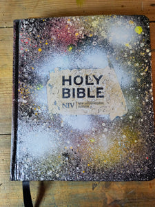 Bible Journal. Create a perfect Christmas gift for a loved one! A creative day (10an-5pm) Friday 6th December-  Lighthouse Cafe, Great Gransden, Cambs.