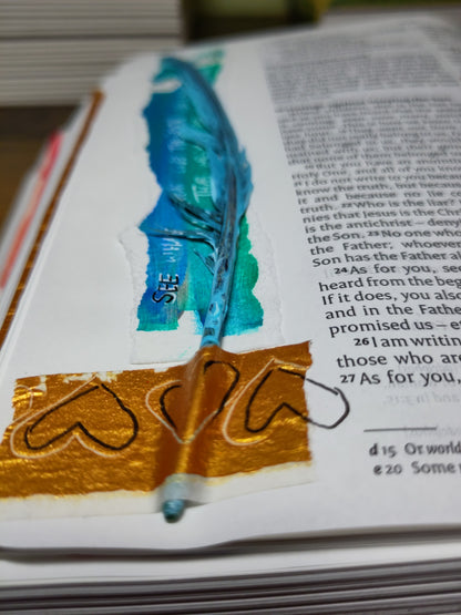 Bible Journaling and Journaling workshop day.