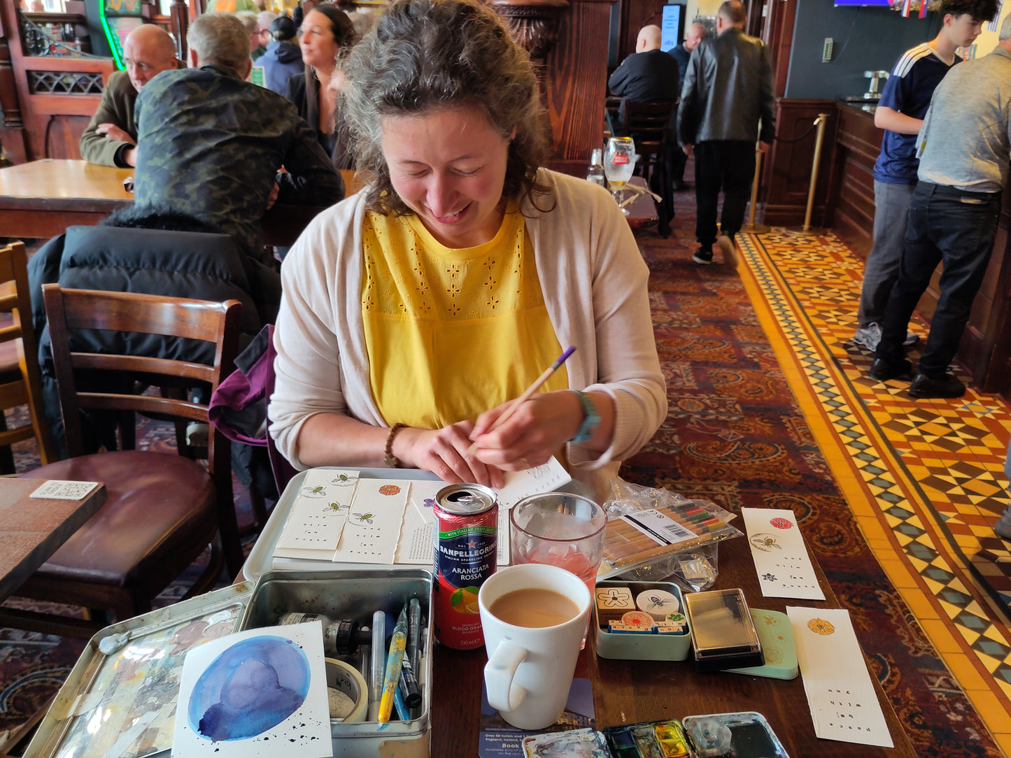 Practical creative Prophetic art training day  (9.30am-5pm) -Saturday 20th February 2027. Lighthouse cafe, Great Gransden.