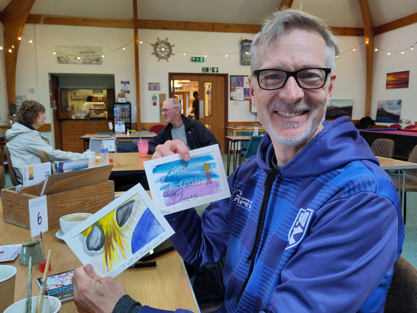 Practical creative Prophetic art training day  (9.30am-5pm) -Saturday 20th February 2027. Lighthouse cafe, Great Gransden.