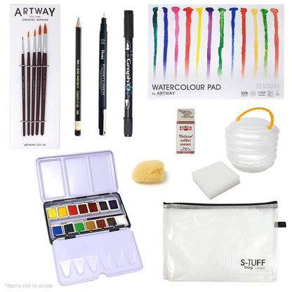 The Big Kit. Watercolour Art Kit by Artway