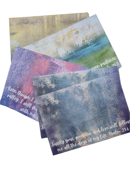 Postcards: The Colours of Psalm 23