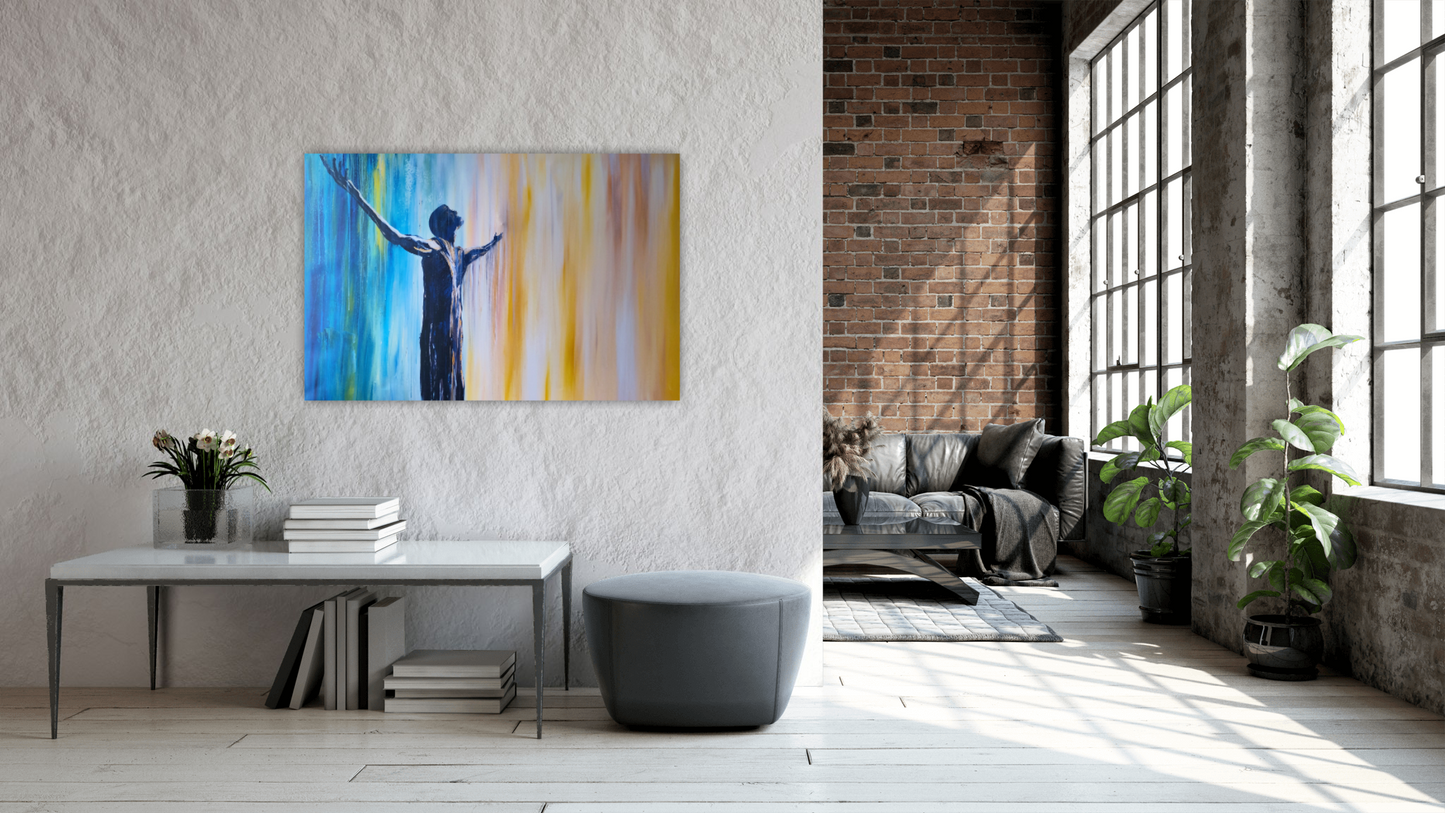 Wait On The Lord, Psalm 27- Canvas Print