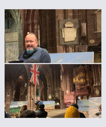 'It's A New Day. ' The collection of the 4 paintings.