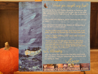 Have You Caught Any Fish? A5 print