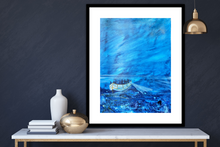 153- 'Have you caught any fish?' - limited edition A3 signed Giclée print in mount or frame