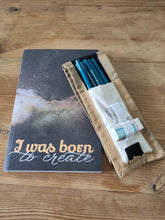 I was born to create- Sketchbook and Journal- Blank Pages