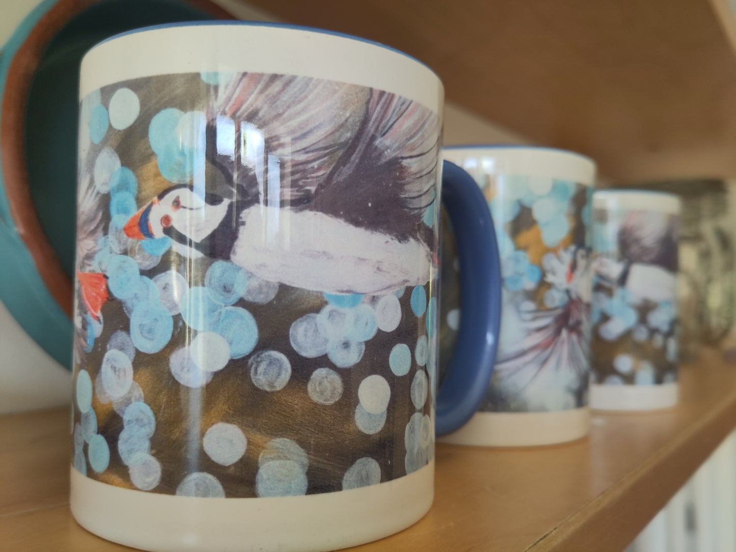 Puffin mugs!
