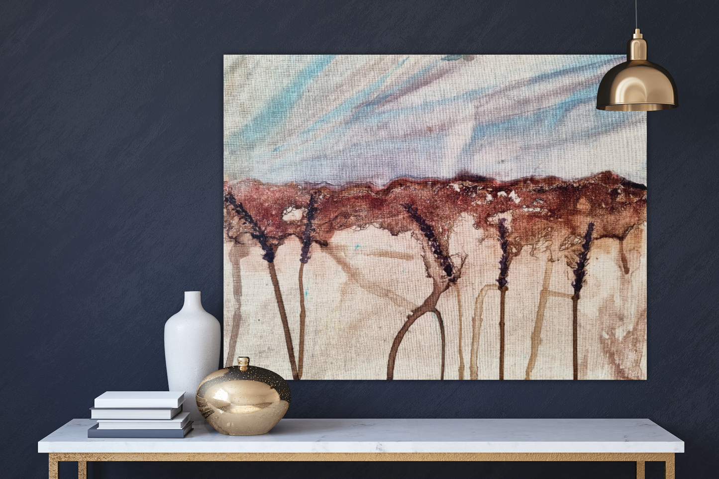 Wool, original framed painting or choose limited edition (only 10 in print) below.
