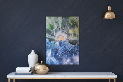 For In The Day Of Trouble, Psalm 27- Canvas Print