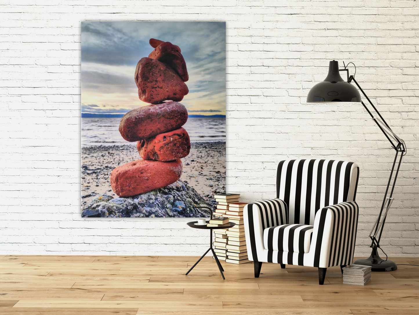 Seek First The Kingdom Of God. Land ART Canvas Print