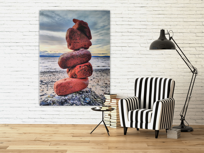 Seek First The Kingdom Of God. Land ART Canvas Print