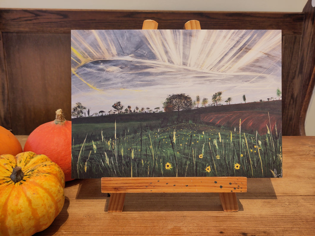 It's A New Day- England, A4 print